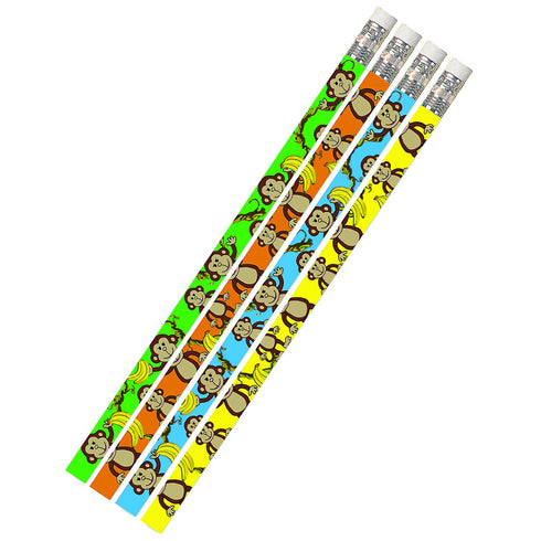 Musgrave Pencil Co Dancin’ Monkey Motivational Pencils School Supplies