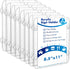 Handepo 8 Pack Acrylic Window Sign Holder 8.5 x 11 Inch with