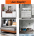 HJYCLFAZU Pack 4 of Furniture feet, Adjustable Table Legs, Cabinet Base Replacement Support feet for Sofa, Bed, Bedside