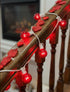 G40 25Ft 27 Bulbs, Valentines Day Red Globe String Lights, Outdoor Valentines Day Decorations Lights with Incandescent