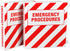 UniKeep Emergency Procedures Binder, 1.5 Inch Spine with Metal D-Rings for Document Organization