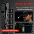 1500 WARSUN Rechargeable EDC Flashlight Lumen Compact LED Pocket Flashlight with Magnetic Base and Clip, Portable Work