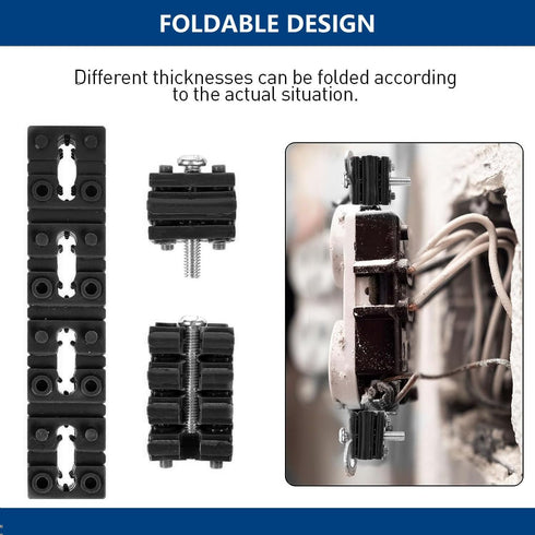 Switch and Receptacle Spacer, 100pcs Electrical Outlet Spacers for Loose Outlet Electric Switch