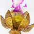 YZYOE Solar Lotus Fairy Floor lamp, Garden Decoration Wrought Iron Retro Cute elf Floor lamp, Wireless Dusk to Dawn LED
