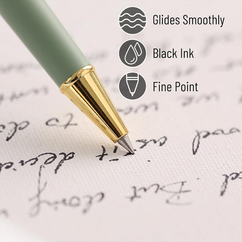 Mr. Pen Luxury Pen, Black Ink Fancy Pen, Writing Pens for Women and Men, Executive Father's Day Gift