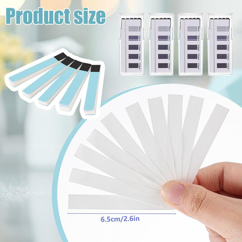 400 4 100 0-250 Threlaco Pcs Chlorine Test Strips for Food Service and Restaurants Vial of Sanitizer Bleach Test Strips
