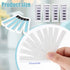 400 4 100 0-250 Threlaco Pcs Chlorine Test Strips for Food Service and Restaurants Vial of Sanitizer Bleach Test Strips