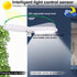 MOLEBIT 18 200 2-Pack) Solar Gutter Lights Outdoor Security Light, Waterproof Wall Sconces Lights Super Bright LED