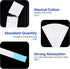 500 Pcs 6.3 x 0.79 In Chromatography Paper Strip, Laboratory Cleaning Paper for Pigment Separation and Science