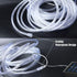 Solar Rope Lights Outdoor, 16.5 Ft 50 LED Waterproof Copper Wire Fairy Lights for Garden, Christmas Party (Cool White)