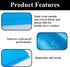 NCHEMDL 100 Count,18'' 26" 2-Ply Disposable Drape Sheets x White Drapes Non-Woven & Plastic Film - Drapes