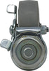 Shepherd Hardware 3259 2-1/2" Threaded Stem TPR Caster with Brake - 90-lb Load Capacity