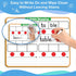 Phonemic Awareness Dry Erase Board, 9" x 12", Small Whiteboard for Speech Therapy, Phonics Games, Classroom