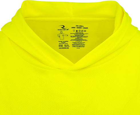 Radians Unisex Adult Hi-Vis Safety Shirts, Green, 4X-Large US