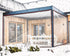 8x12FT Grommets Clear Tarp - Heavy Duty Waterproof Plastic Tarps with Clear Vinyl Tarps for Outdoor Porches Transparent