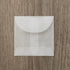 LUXPaper Glassine Open End Square Envelopes | 2 3/4" x 2 3/4" | 30lb. Text | 250 Qty