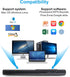 UBUYONE Wireless Presenter Remote, Presentation Clicker with Hyperlink & Volume Remote Control PowerPoint Office