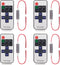 ACEIRMC 4pcs RF Mini Wireless Remote Controller 11 Key with DC 5-24 V