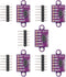 Starry 5pcs VL53L0X Time-of-Flight (ToF) Ranging Sensor Breakout 940nm 2.8-5V GY-VL53L0XV2 Laser Distance