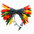 35 LED Red Green and Yellow Chili Pepper Christmas Lights, 18 Ft