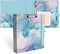 Lateefah 3 Ring Binder, 2 Inch Binder Organizer for Letter Size (8.5'' x 11'') with 5-Tab Dividers and Pockets,