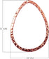 FRG-211-37X28MM Rose Gold Overlay Chandelier