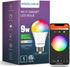 ANGELHALO Smart Light Bulbs, Color Changing A19 LED Light Bulb, Work with