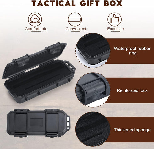 Bolt Action Pen with Gift Box, Metal Ballpoint Solid Pen for Gun Lovers, Black Ink Refills for Dad, Husband Gift (Gray)