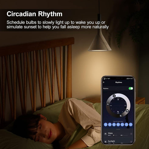 GU10 Bulb 5W Bulbs, 4 Pack Smart Spot Light Compatible with Alexa, Google Home, SmartThings, WiFi LED Track Light Color