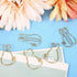 Pwshymi Cat Paper Clips, 12 Pcs Cat Shaped Thickened Metal Paper Clips for Office and Home Use