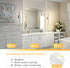 16Inch 9W IP44 4000K Combuh LED Bathroom Vanity Light Lamp Chrome Over Mirror Lighting Fixture Indoor Wall Sconce