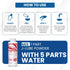 10oz 6-8 JorVet J-Lube Powder Lubricant | Easy-Mix Formula, Non-Irritating & Mess-Free | Bottle Makes Gallons | Trusted
