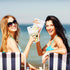 24 Sets Seematn Girls Trip Drink Pouch Bags with Straws, Girls Weekend Getaway Drink Holders Reusable Travel Juice Bag