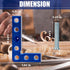 Mini Small Square Center Finder Woodworking 90 Degree Precision Measuring Small Square Tool, Center Finder Woodworking Machinist Square Gauge Mini Layout Marking Tool