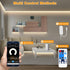 16.4ft 3000K Dimmable Tatazone Smart White COB Led Strip Light with App and Remote, Bright Warm White WiFi COB Light