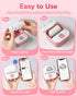Itari Mini Printer - Q02 Sticker Printer Machine with 1 Roll Paper, Bluetooth Pocket Printer for Anatomical Diagram,