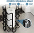 4 Toilet Paper Holder Stand with Storage Shelf, Free Standing Tissue Paper Roll Dispenser Stainless Steel for Bathroom