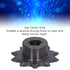 Tissting 3Pcs Steel Sprocket, 5307-4008-0010, 8mm Pitch Hex Hole 10 Teeth Drive Gears for Bicycles