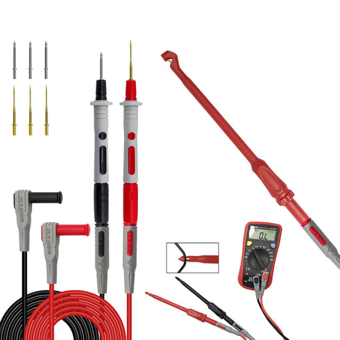 40-in-1 Back Probe Test Lead and Test Probe Kit for Electronic Specialties Automotive, Wire Piercing Probe with Screw