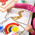 Ireer 36 Pcs Number Playclay Dough Mats for Kids Activity Card for Clay Back to School Preschool Number Alphabet Animal