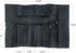 Hide & Drink Rustic Pencil Roll Pouch, Multi-Purpose Storage Wrap for Craft, Full Grain Leather, Charcoal