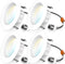 Sunco 4 Inch LED Recessed Lights, Retrofit Can Lighting, 660 LM, 11W