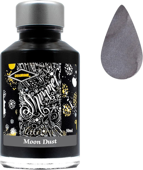 Diamine Fountain Pen Bottled Ink | 50ml - Shimmering Moon Dust