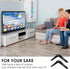 Decumeby TV Stand Legs, Base Stand TV Cabinet Legs No Drill Installation Thick Non Slip Pads for Wood Marble Glass