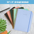 Graph Paper Notebook, 8.5" x 11", 300 Page Hardcover Graphing Notebook for School, Leather Notebooks for Work