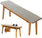 KUYYFDS Bench Cushions, 59x16in Soft Corduroy Bench Cushion with Non-Slip Bottom and Ties,