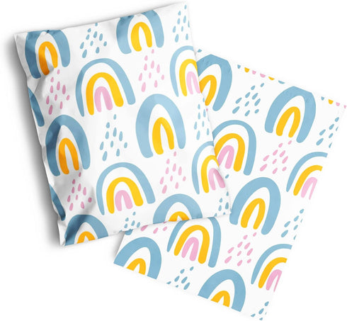 Package Mint Poly Mailers 14x19 (100 Pack) | Waterproof & Tear Resistant Mailing Envelopes for Small Business Supplies,