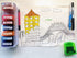 Teacher Stamps - 8pcs Self Inking Motivational and Colorful Set for School Classroom and Homeschool Setting