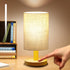 pickrelax Small Touch Table Lamp for Bedroom, Bedside Lamp for Warm Light LED