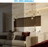 TORCHSTAR Dimmable Half Chrome Light Bulb, 7W (75W Eqv.), E26 Gold Dipped Bulb, Anti Glare LED for Bathroom, 3000K,